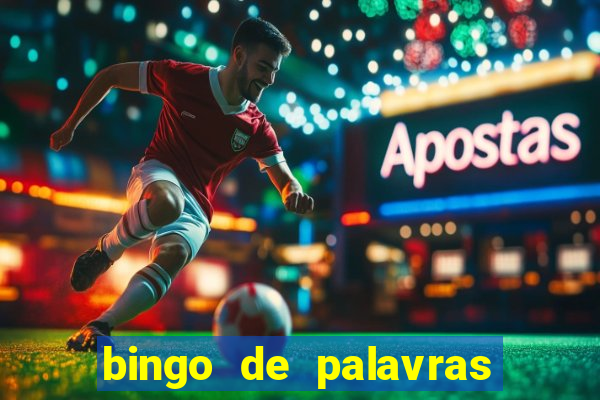 bingo de palavras de natal